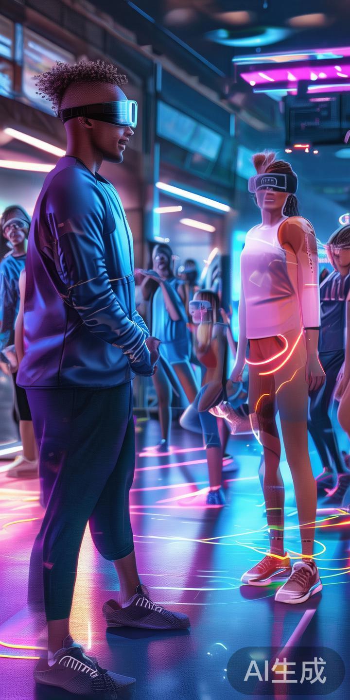 虚拟教练与AR技术结合：结合增强现实技术，创新健身